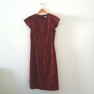H&M Lace Midi Dress